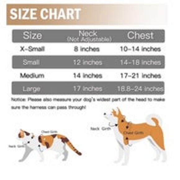 PUPTECK Soft Mesh Dog Harness Pet Puppy Cat Comfort Padded Vest No Pull Harness - Picture 5 of 5